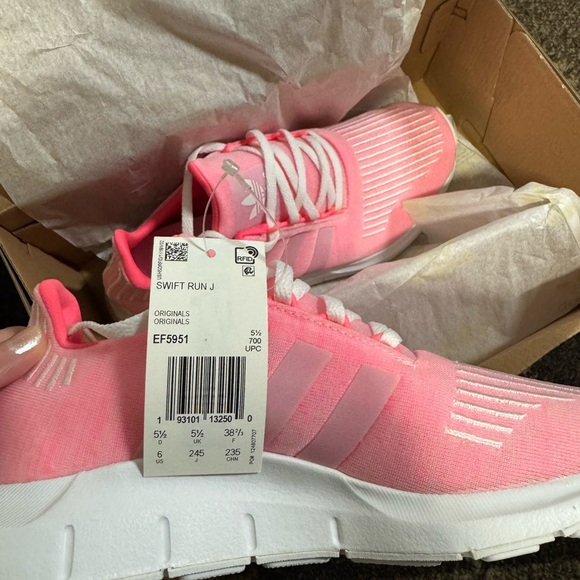 Adidas Swift Run Pink Womens Shoes